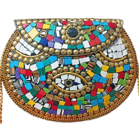 Γυναικείο τσαντάκι boho M-1432-1 Γυναικείο τσαντάκι boho M-1432-1